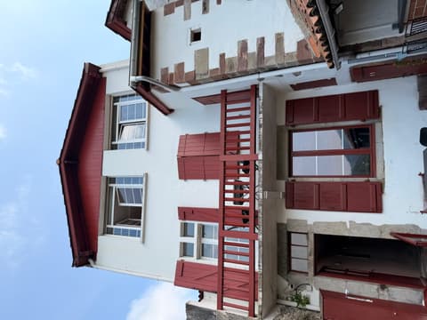Back of albergue