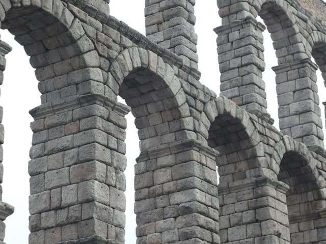 The Roman aqueduct in Merida, one of several UNESCO World Heritage sites along the Via de la Plata