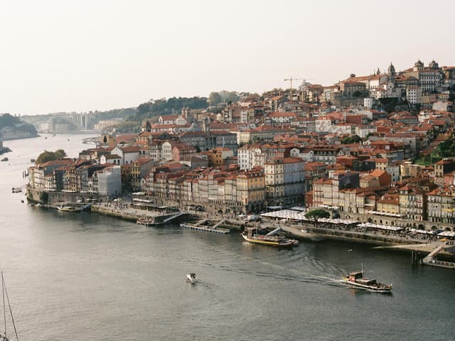 Porto, Portugal, the most popular starting point for both the Camino Portugues Central and Coastal routes