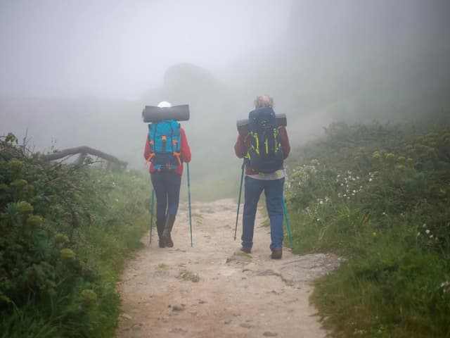 Most Camino pilgrims walk between 20 and 25 km per day through the countryside of Spain and Portugal
