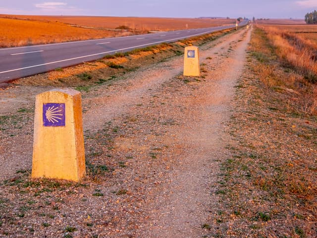 Camino de Santiago trail